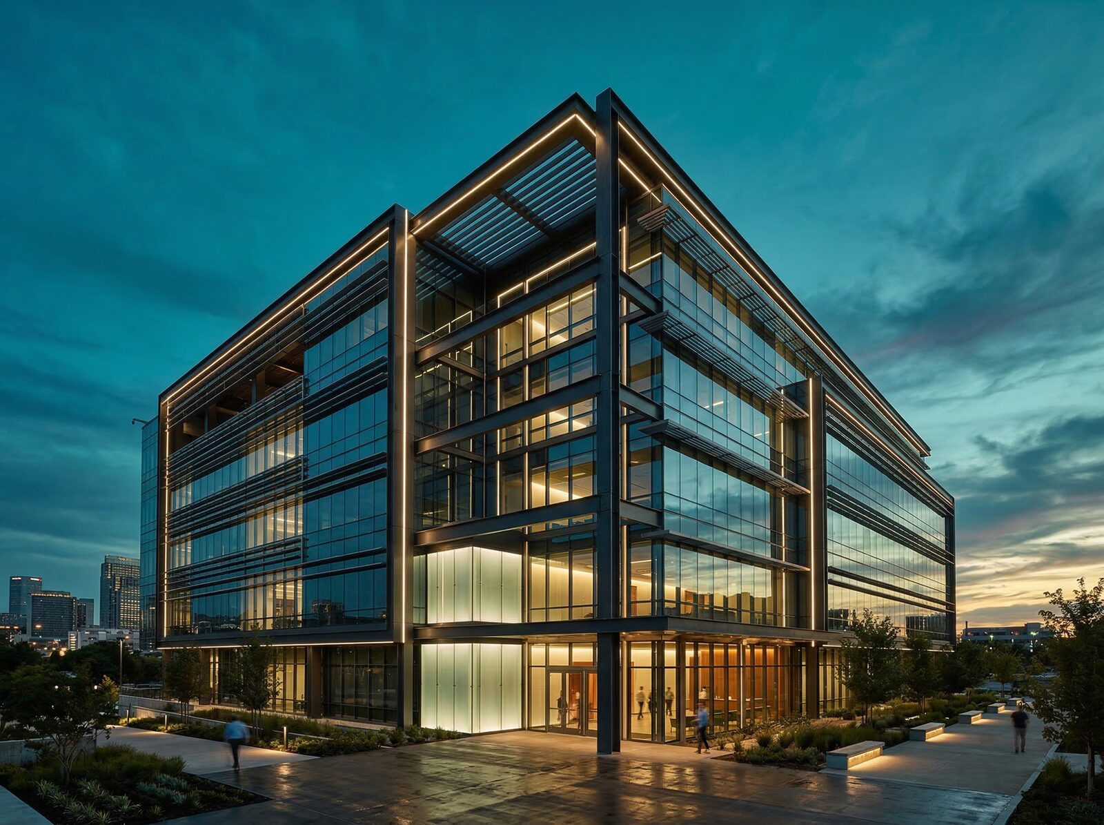 Commercial buildings engineering — office and mixed-use